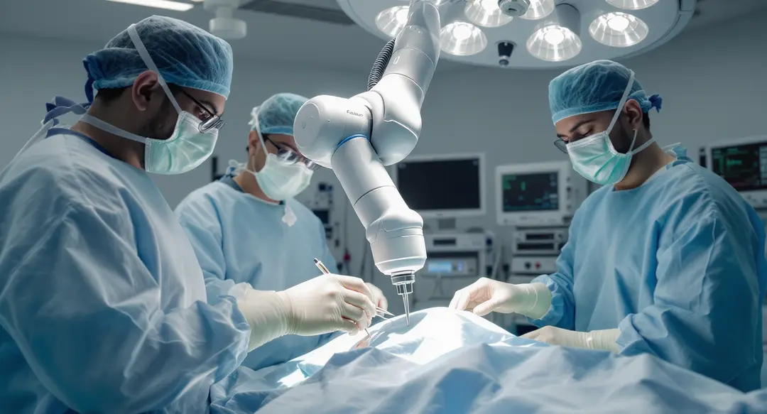 Robotic knee replacement